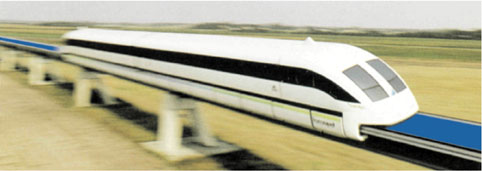 Solar-powered train